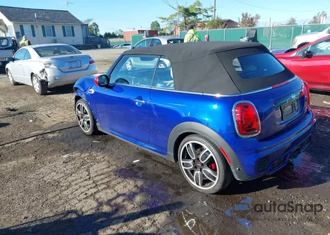 2019 Mini Convertible John Cooper Works z USA, uszkodzony, nr VIN WMWWH9C5XK3E23426